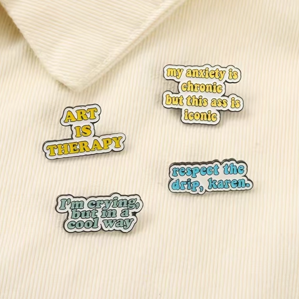 1pc Funny Enamel Pin/ Brooch